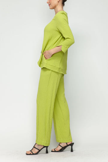 Lime Straight Pants